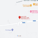 Mappa Villa Belvedere Misano